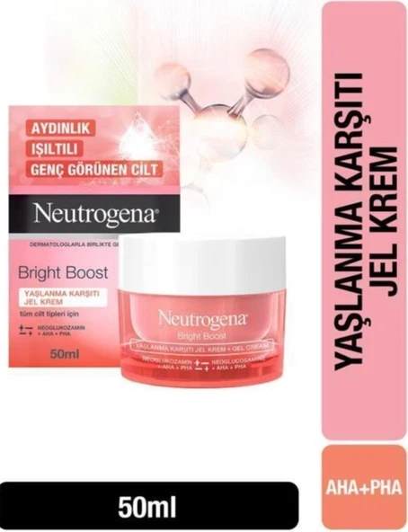 Neutrogena Bright Boost Yaşlanma Karşıtı Jel Krem 50 Ml ürün görseli 1