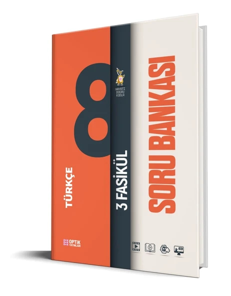 Optik 2026 8. Sınıf Lgs Türkçe Fasikül Soru Bankası ürün görseli 1