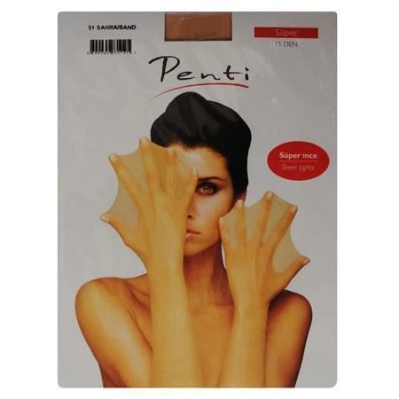 Penti Külotlu Süper 15 Den 51 Sahra Açık Ten No 4 Xl ürün görseli 1
