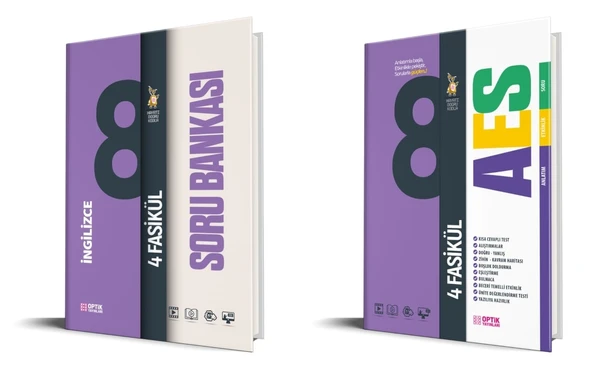 Optik 2026 8. Sınıf Lgs İnglizce Aes + Fasikül Soru Bankası Seti 2 Kitap ürün görseli 1