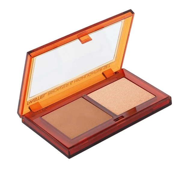 Pastel Sun Kissed Bronzer Highlighter Set No:01 ürün görseli 1