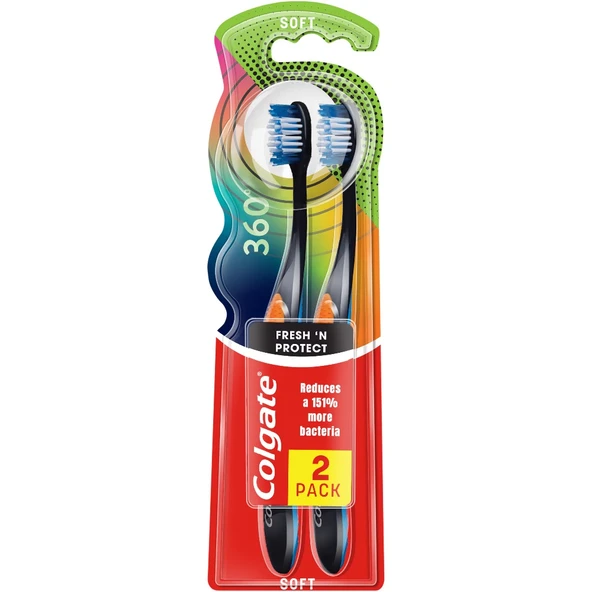 Colgate 360 1+1 Fresh'n Protect Yumuşak ürün görseli 1
