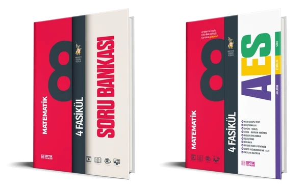 Optik 2026 8. Sınıf Lgs Matematik Aes + Fasikül Soru Bankası Seti 2 Kitap ürün görseli 1