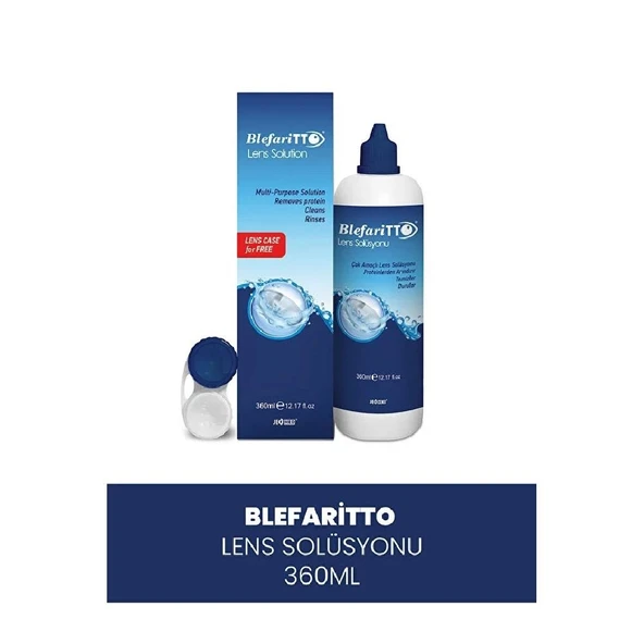 Tto Blefari Lens Solüsyonu 360 Ml Skt: 07/2026 ürün görseli 1