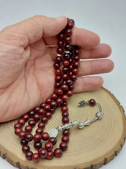Kızıl Ud Ağacı 99luk Tesbih 8mm (56538) ürün görseli 1