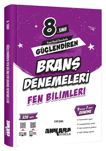 Ankara 2025 8. Sınıf Fen Bilimleri Branş Denemesi ürün görseli 1