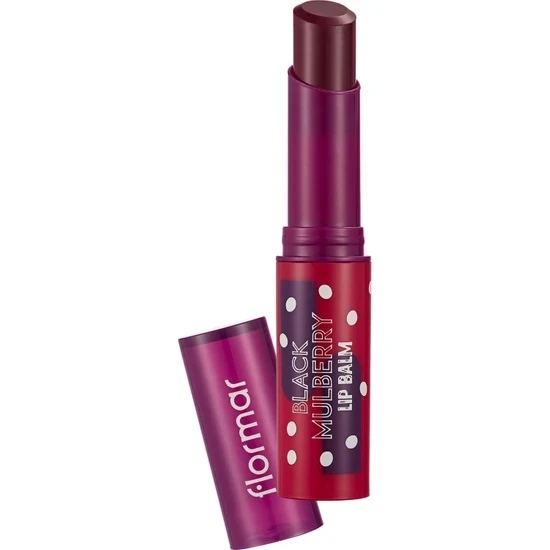 Flormar Lıp Balm Black Mulberry Karadut Dudak Kremi ürün görseli 1