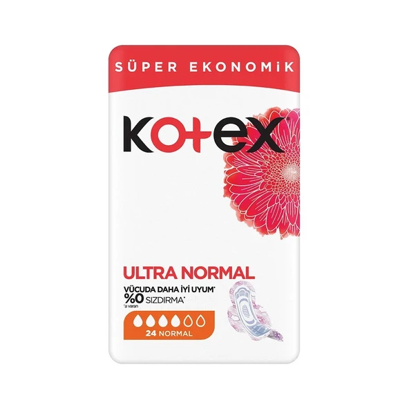 Kotex Ultra Süper Ekonomik Normal 24 Lü ürün görseli 1
