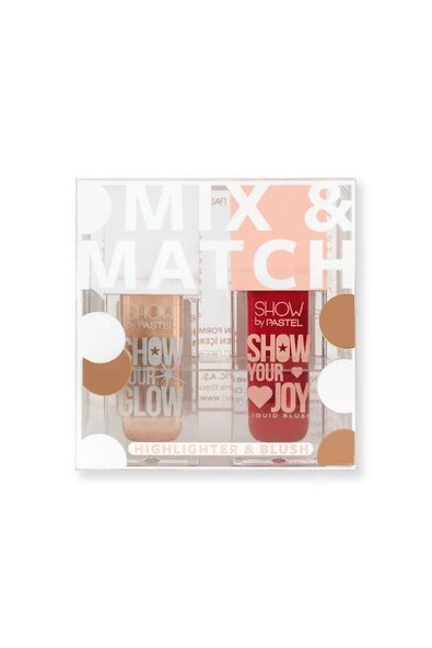Pastel Show Your Joy Liquid Blush No:52 + Hıghlıgter Set No 72 ürün görseli 1