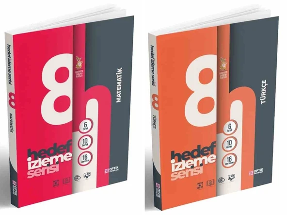 Optik 2026 8. Sınıf Lgs Matematik + Türkçe Branş Deneme Seti 2 Kitap ürün görseli 1