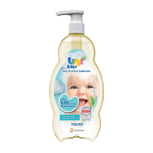 Uni Baby Saç Ve Vücut Şampuanı Klasik 700 Ml Yeni ürün görseli 1