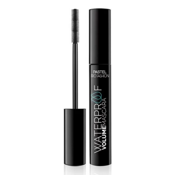 Pastel Waterproof Volume & Deep Black Mascara Siyah ürün görseli 1