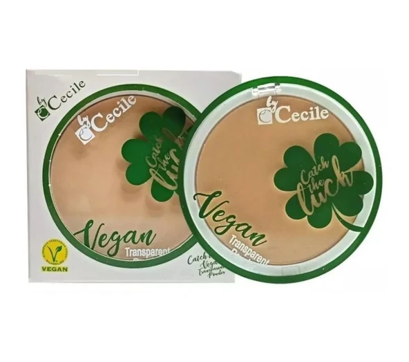 Cecile Vegan Transparent Powder Pudra 02 ürün görseli 1