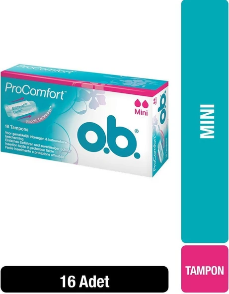 O.B Tampon Mini Pro Comfort 16 Lı ürün görseli 1