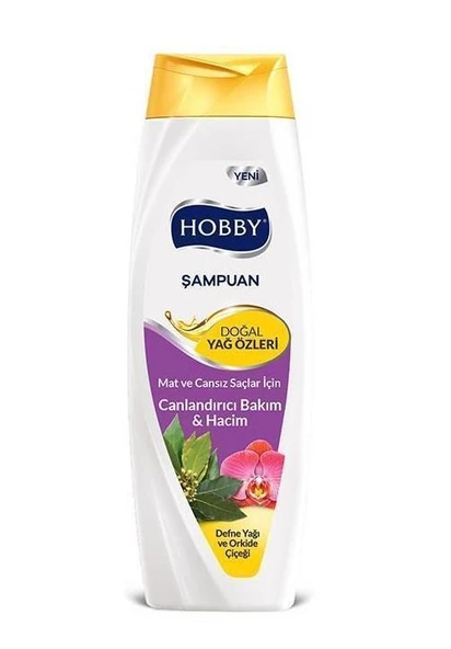 Hobby Şampuan Defne Ve Orkide Özlü Mat Ve Cansız Saçlar 600 Ml ürün görseli 1