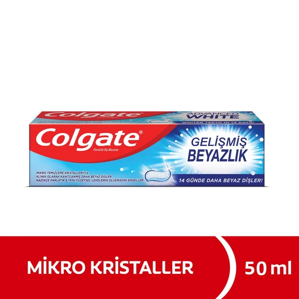 Colgate Gelişmiş Beyazlık Macun 50 Ml Yeni ürün görseli 1