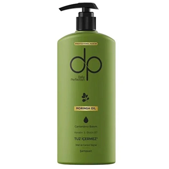 Dp Şampuan Moringa Oil Canlandırıcı Bakım Tuzsuz Silikonsuz 425 Ml ürün görseli 1