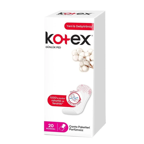 Kotex Günlük Ped Anydays Normal 20 Li ürün görseli 1
