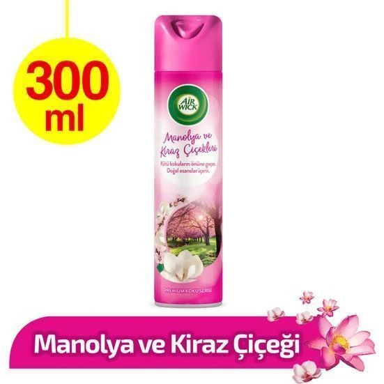 Air Wıck Klasik Manolya Ve Kiraz Çiçeği Oda Spreyi 300 Ml ürün görseli 1