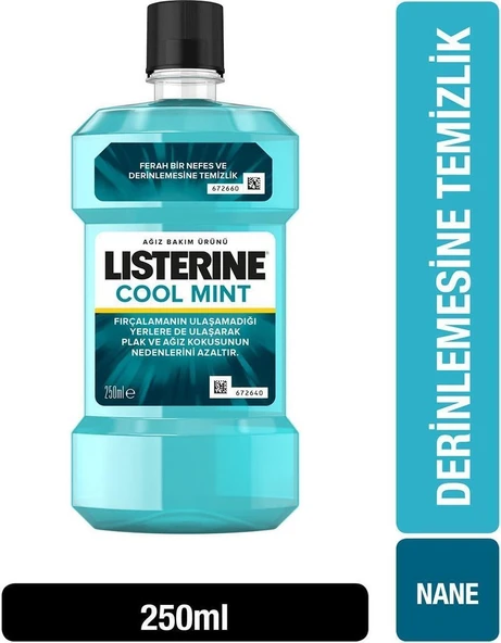 Lısterıne Cool Mınt Nane Ağız Bakım Suyu 250 Ml ürün görseli 1