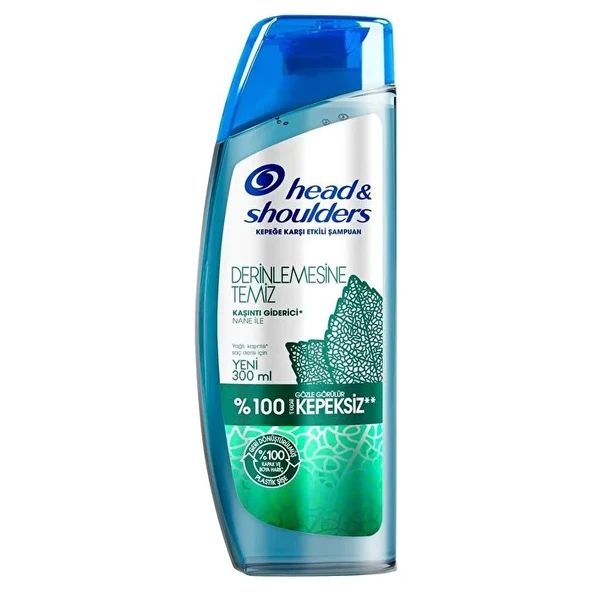 Head Shoulders Derinlemesine Temiz Şampuan Kaşıntı Giderici 300 Ml ürün görseli 1