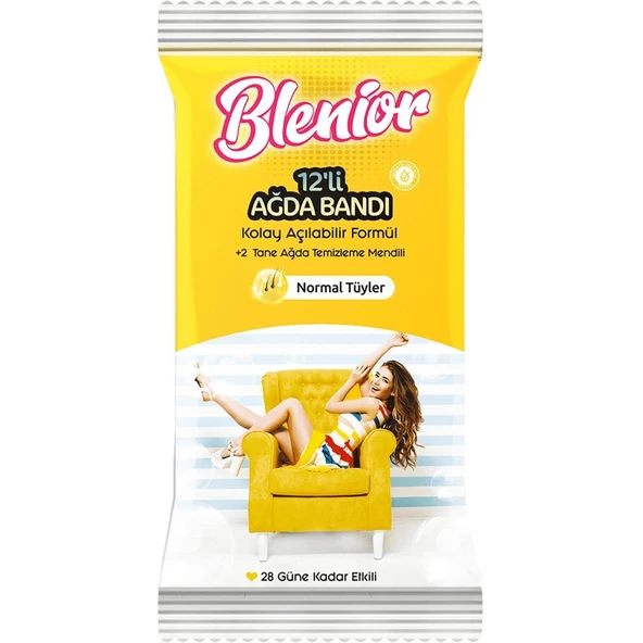 Blenior 12 Li Ağda Bandı Normal Tüyler Delist ürün görseli 1