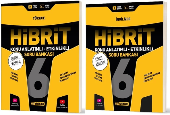 Hız 2026 6. Sınıf Türkçe + İngilizce Hibrit - Konu Seti 2 Kitap ürün görseli 1