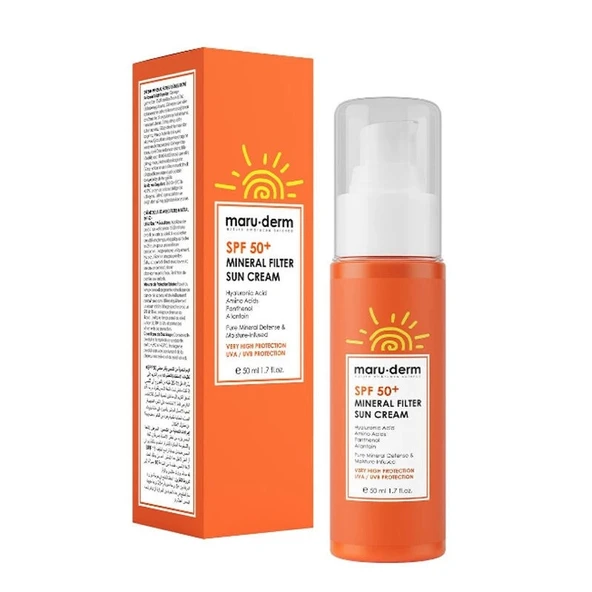 Maruderm Güneş Kremi Mıneral Fılter Spf 50 50 Ml ürün görseli 1