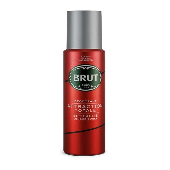 Brut Attractıon Totale Bay Deodorant 200 Ml ürün görseli 1