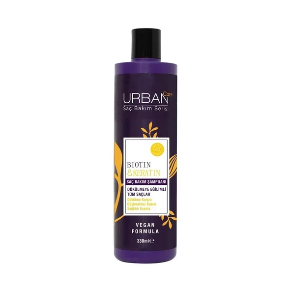 Urban Care Vegan Şampuan Bıotın Keratın 330 Ml ürün görseli 1