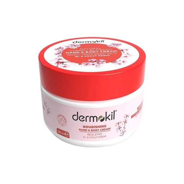 Dermokil Nemlendirici El Yüz Bakım Kremi Kiraz Çiçeği 250 Ml Yeni ürün görseli 1
