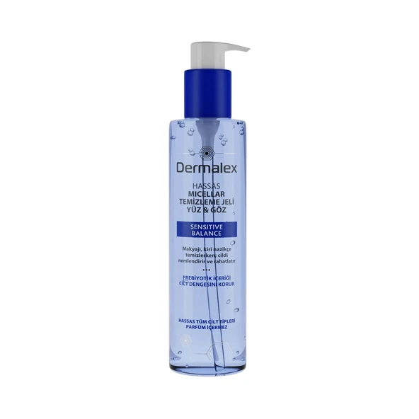Dermalex Hassas Mıcellar Yüz Ve Göz Temizleme Jeli 200 Ml ürün görseli 1