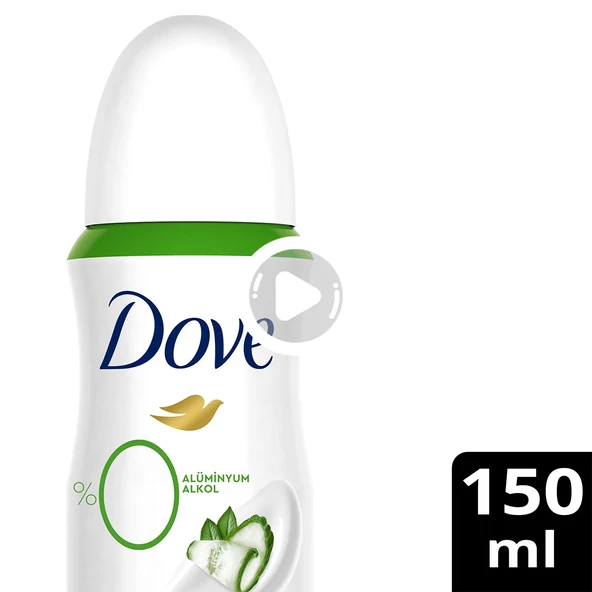 Dove Deodorant Salatalık Ve Yeşil Çay Özlü Bayan 150 Ml ürün görseli 1