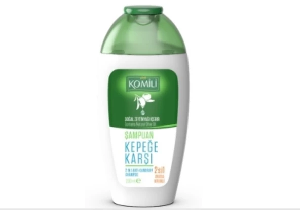 Komili Şampuan Zeytinyağlı Kepeğe Karşı Etkili 2in1 Mini 200 Ml ürün görseli 1