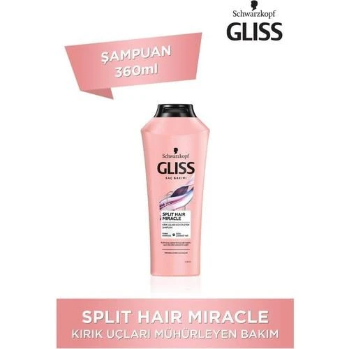 Glıss Şampuan Splıt Haır Mıracle 360 Ml ürün görseli 1