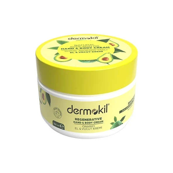 Dermokil Nemlendirici El Yüz Bakım Kremi Avokado 250 Ml Yeni Ambalaj ürün görseli 1