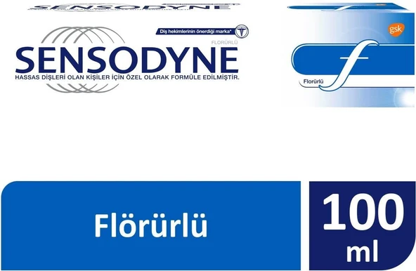 Sensodyne F Florürlü Macun 100 Ml ürün görseli 1