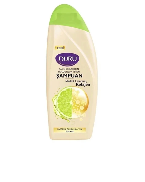Duru Şampuan Misket Limon Kolojen Yağlı Saçlar 500 Ml> ürün görseli 1
