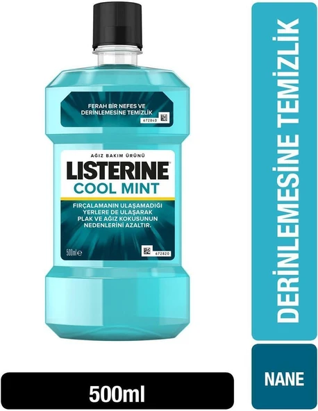 Lısterıne Cool Mınt Nane Ağız Bakım Suyu 500 Ml ürün görseli 1