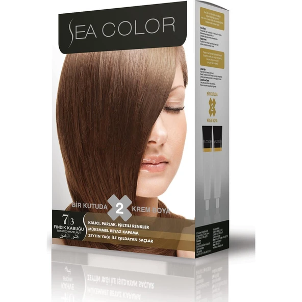 Sea Color Saç Boyası 7/3 Fındık Kabuğu ürün görseli 1