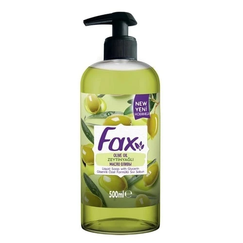 Fax Sıvı Sabun Zeytinyağlı 500 Ml ürün görseli 1