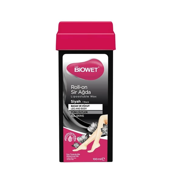 Bıowet Roll-On Sir Ağda Siyah Tüm Ciltler 100 Ml ürün görseli 1