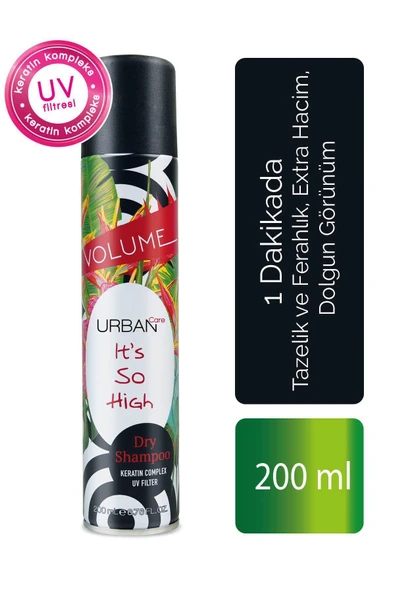 Urban Care Kuru Şampuan Its So Hıgh Volume 200 Ml ürün görseli 1