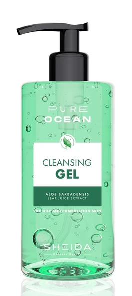 Sheıda Pure Ocean Yağlı ve Karma Ciltler İçin Yıkama Jeli 250 Ml ürün görseli 1