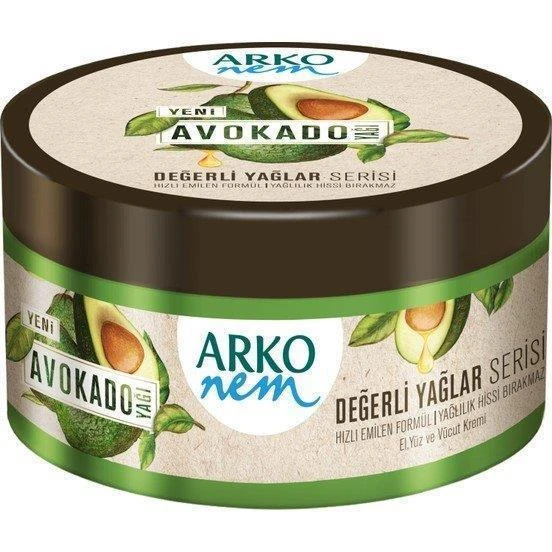Arko Nem Avakado Yağı Kavanoz Krem 250 Ml ürün görseli 1