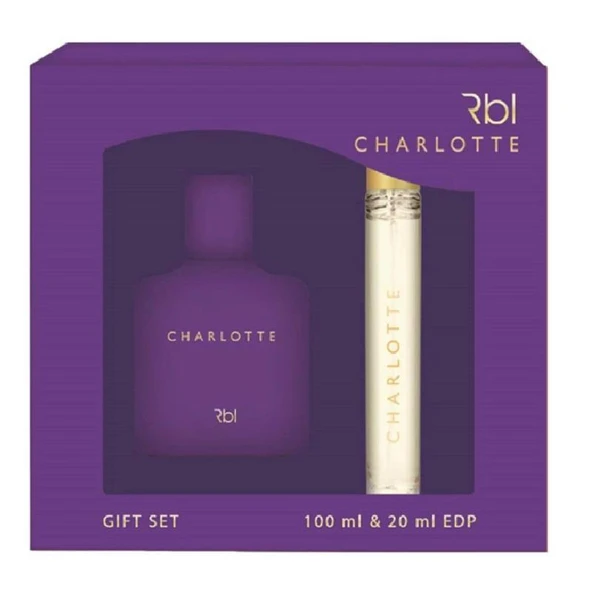 Rebul Charlotte Bayan Parfüm Seti 100 Ml+20 Ml Hediyeli ürün görseli 1