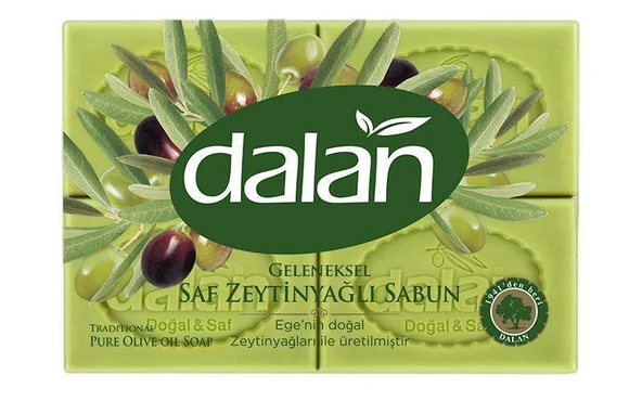 Dalan Geleneksel Saf Zeytinyağlı Sabun 150x4=600 Gr ürün görseli 1