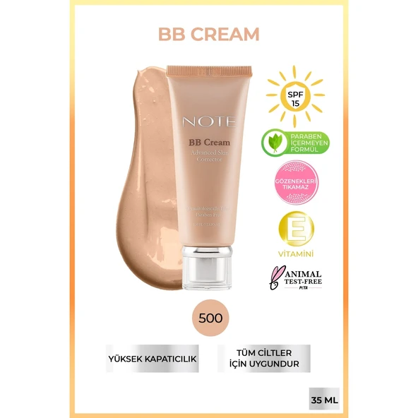 Note Bb Cream Advanced Skin Corrector No 500 ürün görseli 1