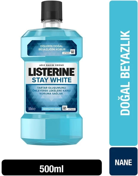 Lısterıne Stay Whıte Ağız Bakım Suyu 500 Ml ürün görseli 1