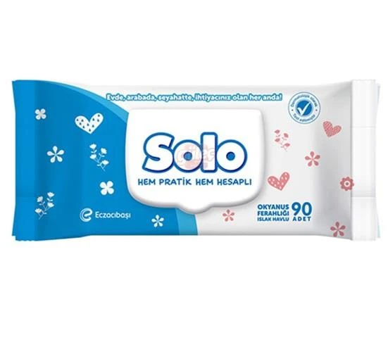 Solo Islak Havlu Kapaklı Okyanus 90 Lı ürün görseli 1